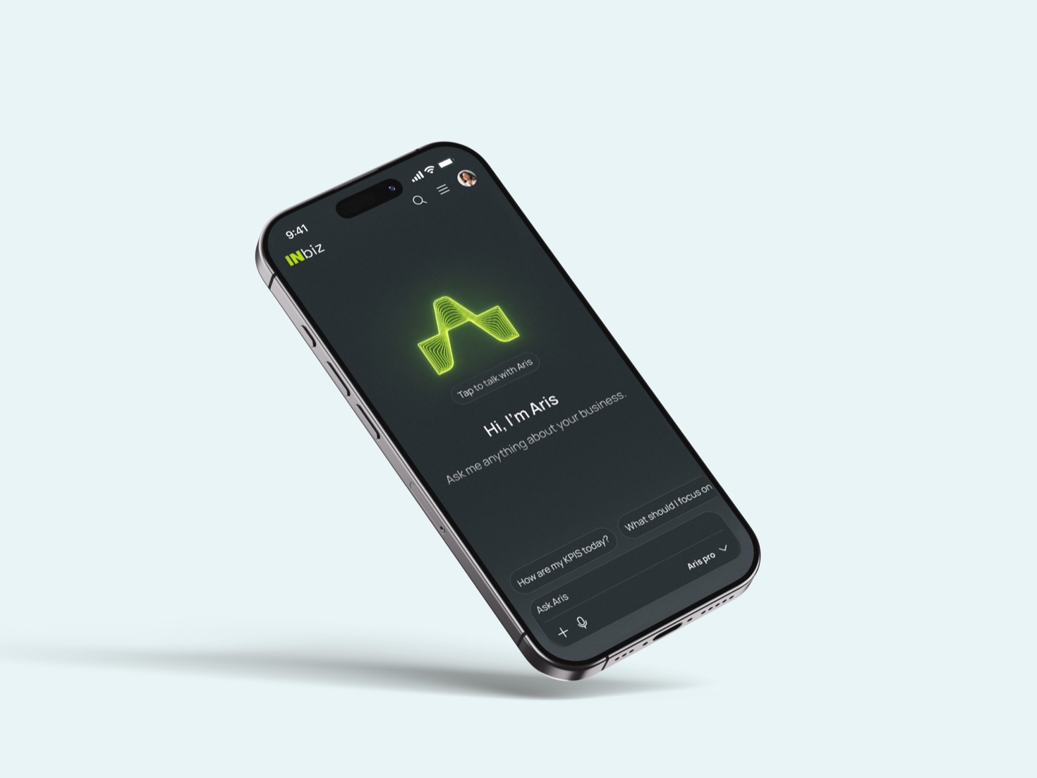 INbiz Companion (App) — vista del producto